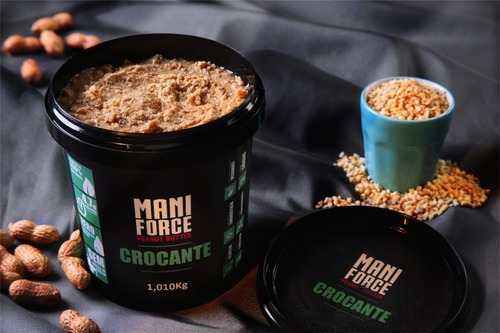 Imagem 3 de 3 de Maniforce Pasta De Amendoim Integral 100% Amendoim - 1kg