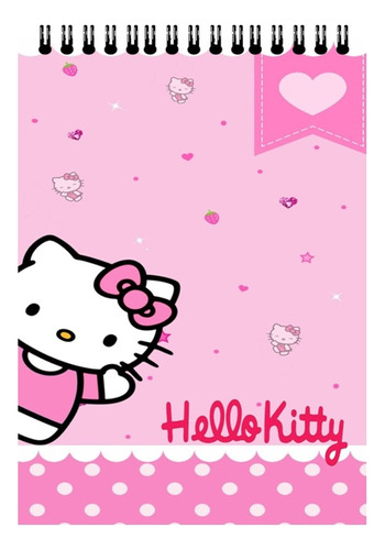 Croquera-cuaderno De Dibujo Hello Kitty + Regalito