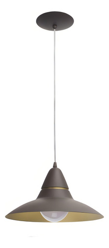 Pendente Space Marrom Baxton 110V/220V (Bivolt)