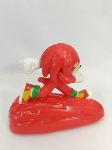 Boneco Knuckles Sonic 2 Mc Donalds Lanchefeliz Brinquedo 7