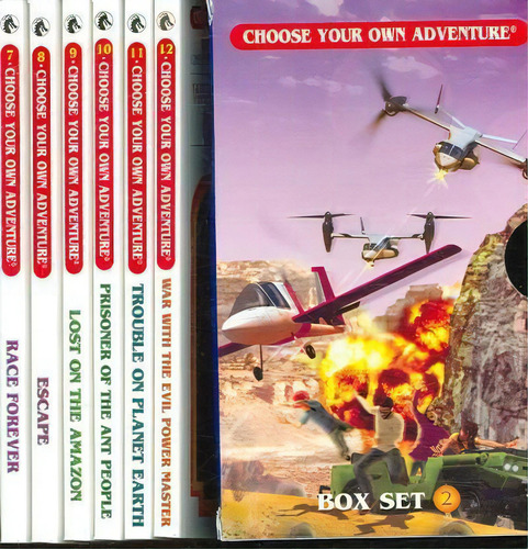 6-book Box Set, No. 2 Choose Your Own Adventure Classic 7-12 : : Box Set Containing: Race Forever..., De R A Montgomery. Editorial Chooseco, Tapa Blanda En Inglés, 2006