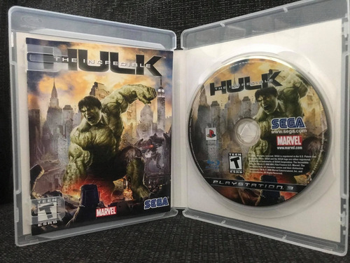 Jogo The Incredible Hulk Ps3 Play 3 #frete Grátis#