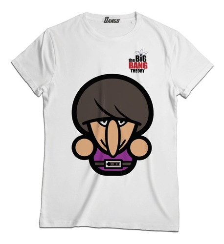 Playera The Big Bang Theory Howard Ser002