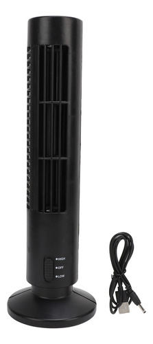 Li Ventilador De Torre Sin Aspas, Inteligente, Negro,