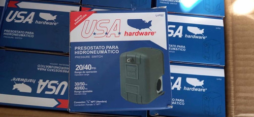 Presostato Hidroneumatico 20/40 Usaharware Excelente Calidad