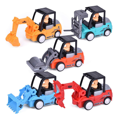 Juguetes De Camiones De Construcción Con Fricción Divertidos