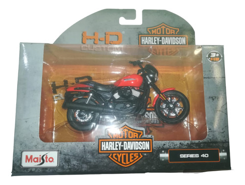 Motocicleta Harley Davidson Street 750 2015 1/18 Metal 