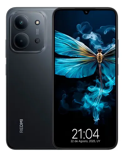 Smartphone Xiaomi Redmi 15c 4g Br 4+4gb Ramvirtual + 256gb Preto