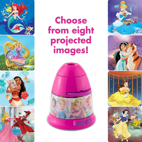 Disney Princess Projectables Luz Nocturna Led Para Niños