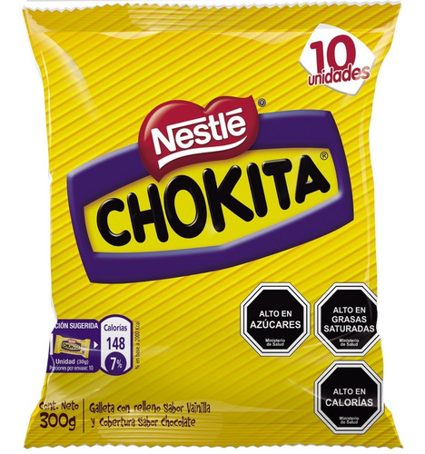 Galleta Bañada Chokita Multipack 10x30g