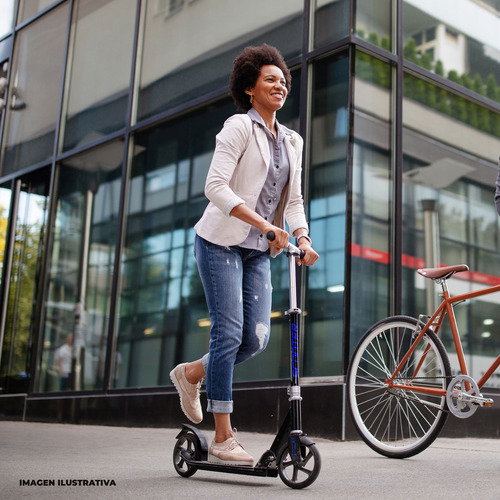 Imagen 6 de 10 de Monopatin Scooter Profesional Freno Trasero Alto Regulable -