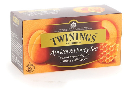 Te Twinings London Melocoton Miel Te Negro Albicocca Miele