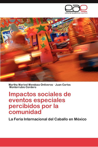 Libro:impactos Sociales De Eventos Especiales Percibidos Por