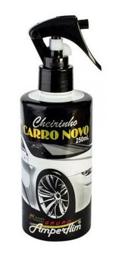 Imagem 2 de 3 de Cheirinho Aromatizante Carro Novo Amperflim 250ml Premium