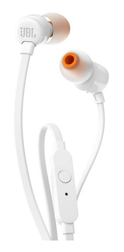 Auricular In-ear Jbl T110 Blanco Color White