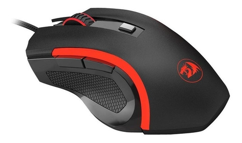 Mouse para jogo Redragon Nothosaur M606 black e red