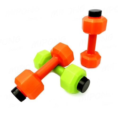 Set Mancuernas X2 Recargables Hasta 500 Cc Pesas Fitness