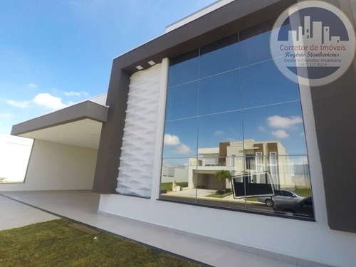 Imagem 3 de 17 de Casa Com 3 Suites Condominio Dona Lucilla Em Indaiatuba - Ca00043 - 67690162