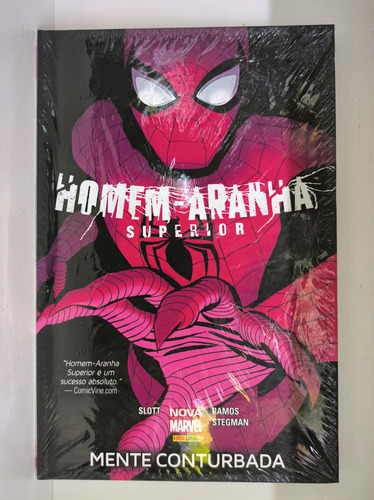Hq Homem-aranha Superior - Mente Conturbada (nova E Lacrada) Editora Panini
