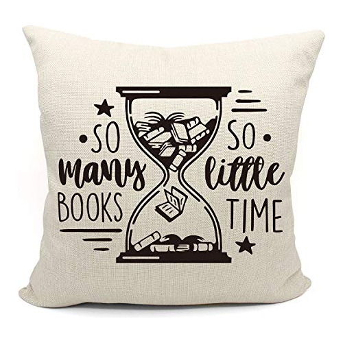 Funny Quotes So Many Books So Little Time Throw Pillow ...