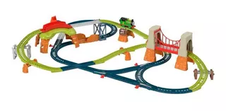 Thomas & Friends Pista De Juguete Percy 6 En 1