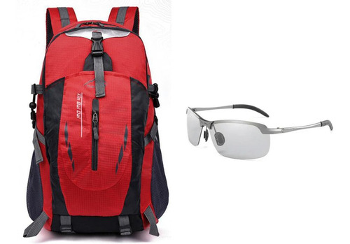 Mochila Deportiva 40 L, Campamentos, Viajes+gafas De Sol Fot