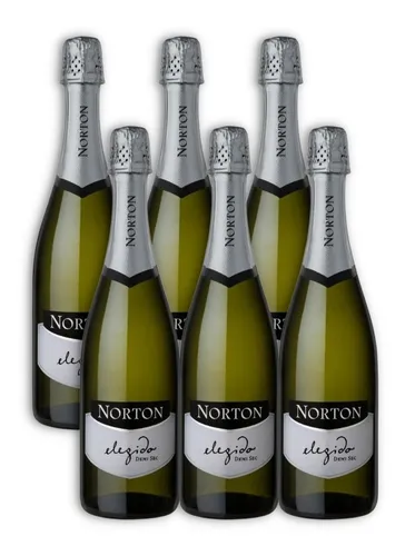 Vino Espumante Norton Elegido Demi Sec X6u 750ml Mendoza