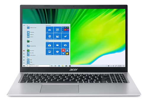 Portátil Acer Aspire 5 A515-5432CL negra 15.6", Intel Core i3 10110U  8GB de RAM 256GB SSD 16GB Optane, Intel UHD Graphics 60 Hz 1920x1080px Windows 10 Home