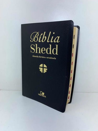 Biblia Estudo Shedd Com Índice Lateral Preta