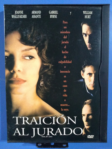 Pelicula Traicion Al Jurado William Hurt Dvd Original 