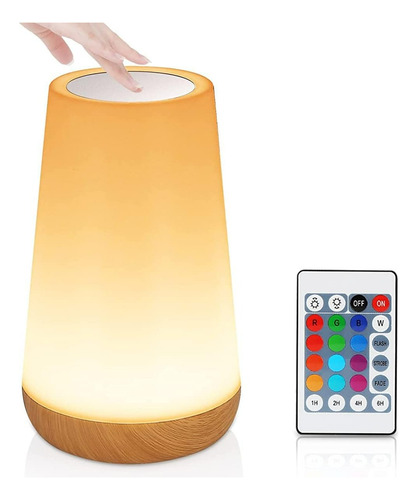 Lámpara De Noche 13 Colores Inteligente Bebe Control Tacti