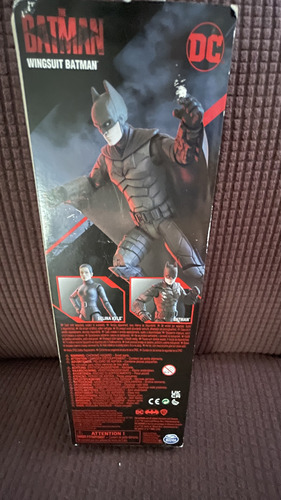 Figura De Acción Dc Wingsuit Batman Movie Diversión 3