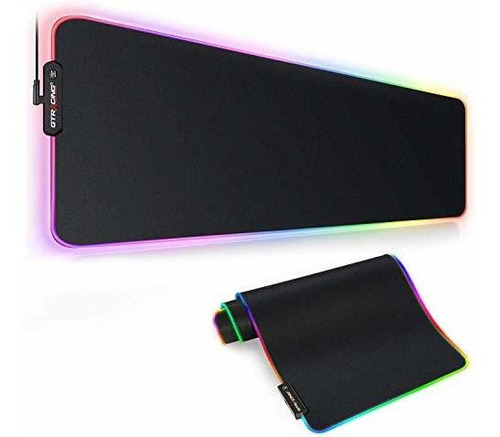 Pad Mouse - Rgb Gaming Mouse Pad-large Extended Soft Led Mou