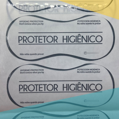 Imagem 2 de 2 de Protetor Higiênico Para Calcinhas E Biquínis 500un (em Rolo)