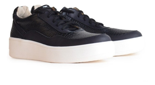 Imagen 2 de 5 de Zapatillas Zapatos Sneakers De Mujer De Cuero Jack - Ferraro