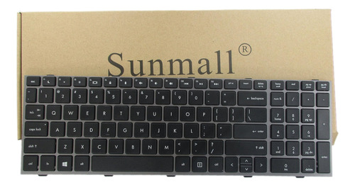 Sunmall Nuevo Teclado Computadora Portátil Con Marco Hp S