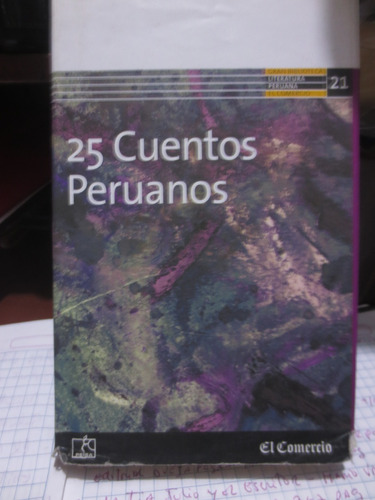 Libro 25 Cuentos Peruanos De Carlos Garayar