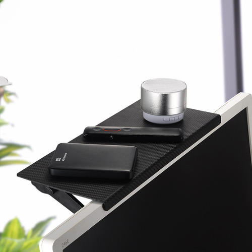 Oraab Soporte Colgante Para Monitor Y Pantalla De 26cm, Organizador Multifuncional Para Escritorio, Base Para Celular, Módem, Antena U Otros Dispositivos Electrónicos