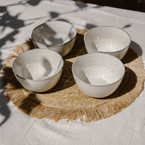 Set 4 Bowls Cerámica 7,5 Cm Siena Simplit