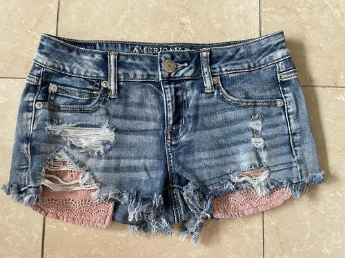 Short De Jean Talla 4 (s) American Eagle Outfitters