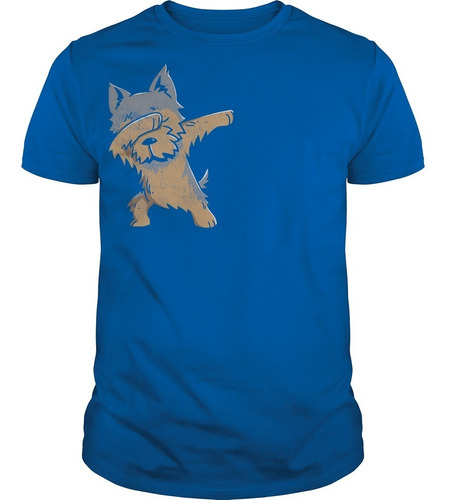 Polera Dama Estampada Algodon Perrita Yorkshire Terrier 342 Polera Dama Estampada Algodon Perrita Yorkshire Terrier 342