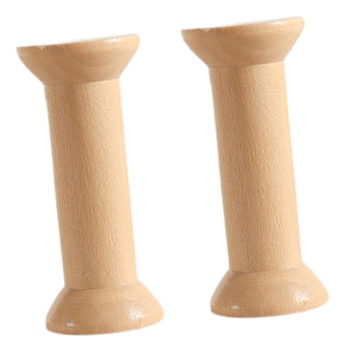2 X 2x Carretes De Madera, Bobinas De Costura, Hilo De