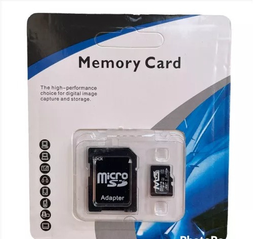 Memoria Micro Sd 64 Gb Original Clase 10 + Adaptador Blister
