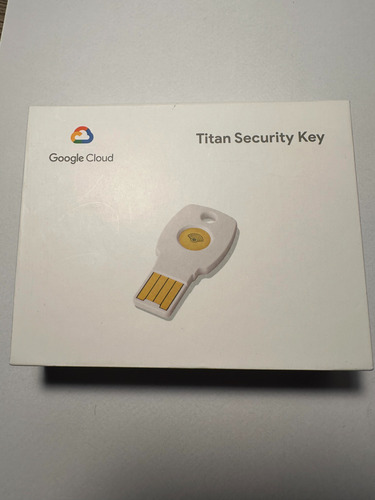 Google Titan Security Key Chave Criptográfica K9t Usb-a