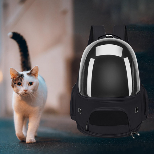 Pet Carrier Mochila Bolsas De Transporte Bolso Para Negro