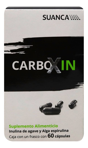 Carboxin Suplemento Caja C/frasco De 60 Cápsulas De 180mg Cu
