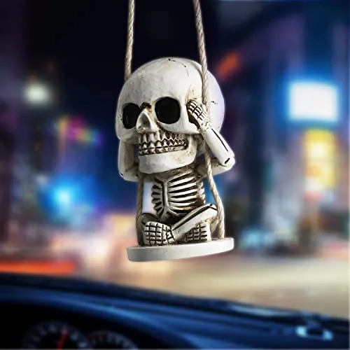 Juego De Accesorios Para Decoración De Calaveras Góticas Par