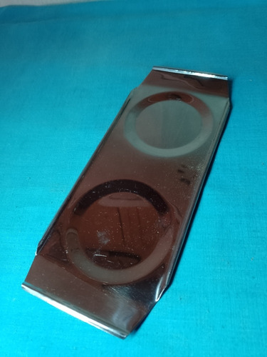 Imagen 7 de 8 de Vaso Whisky Cristal-bandeja- Medidor Doble Acero