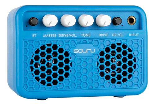 Caline Scuru S3 5w Portátil - Amplificador Guitarra Azul