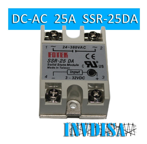 Relevador De Estado Solido 25a - 40a - 100a